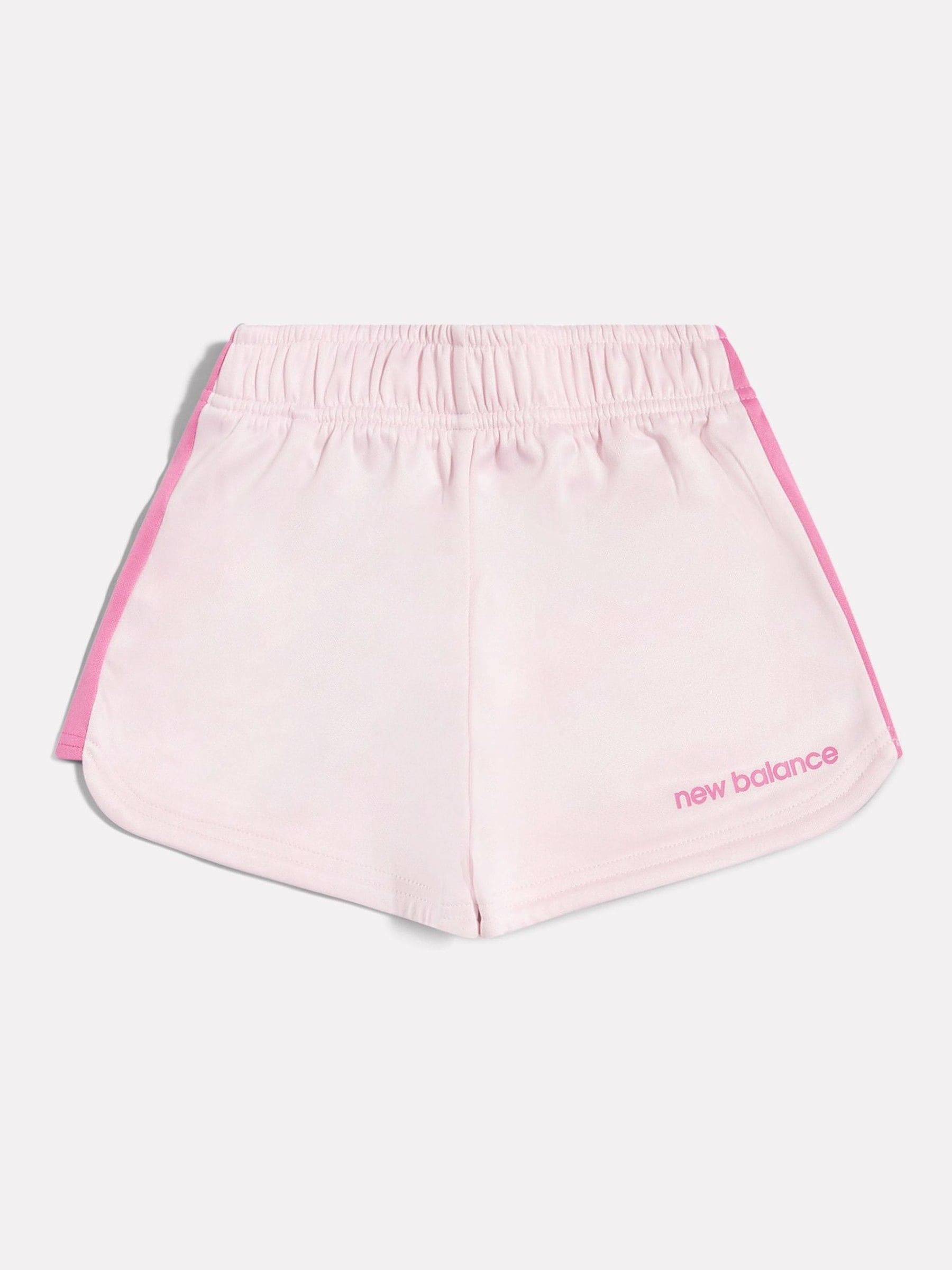 New Balance Pink Linear Team Shorts image 2