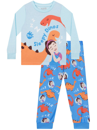 Character Blue Ms. Rachel Long Sleeve Pyjamas - image 1