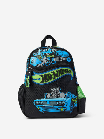 Smiggle Black Hot Wheels Junior Character Backpack - image 3