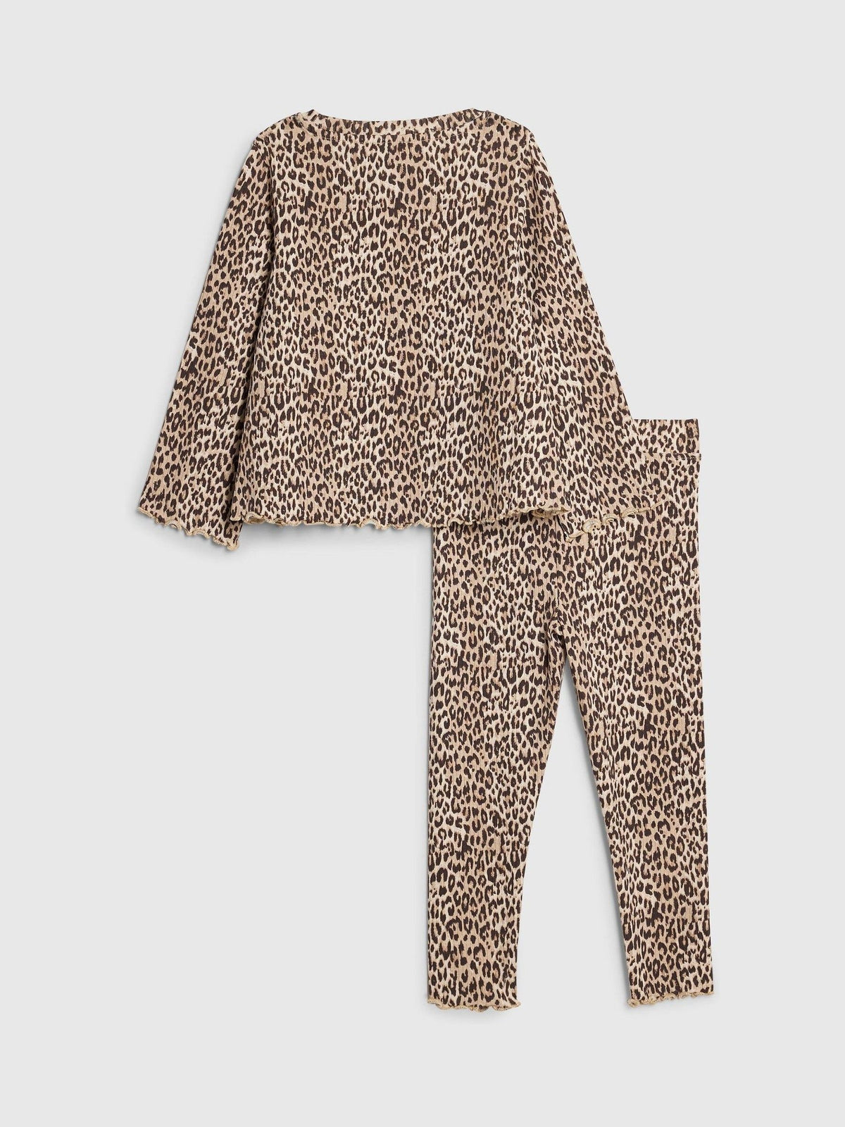 River Island Brown Leopard Cardigan & Leggings Set - image 2