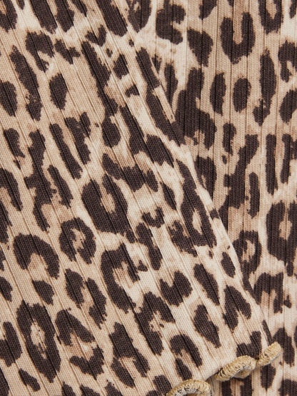 River Island Brown Leopard Cardigan & Leggings Set - image 5