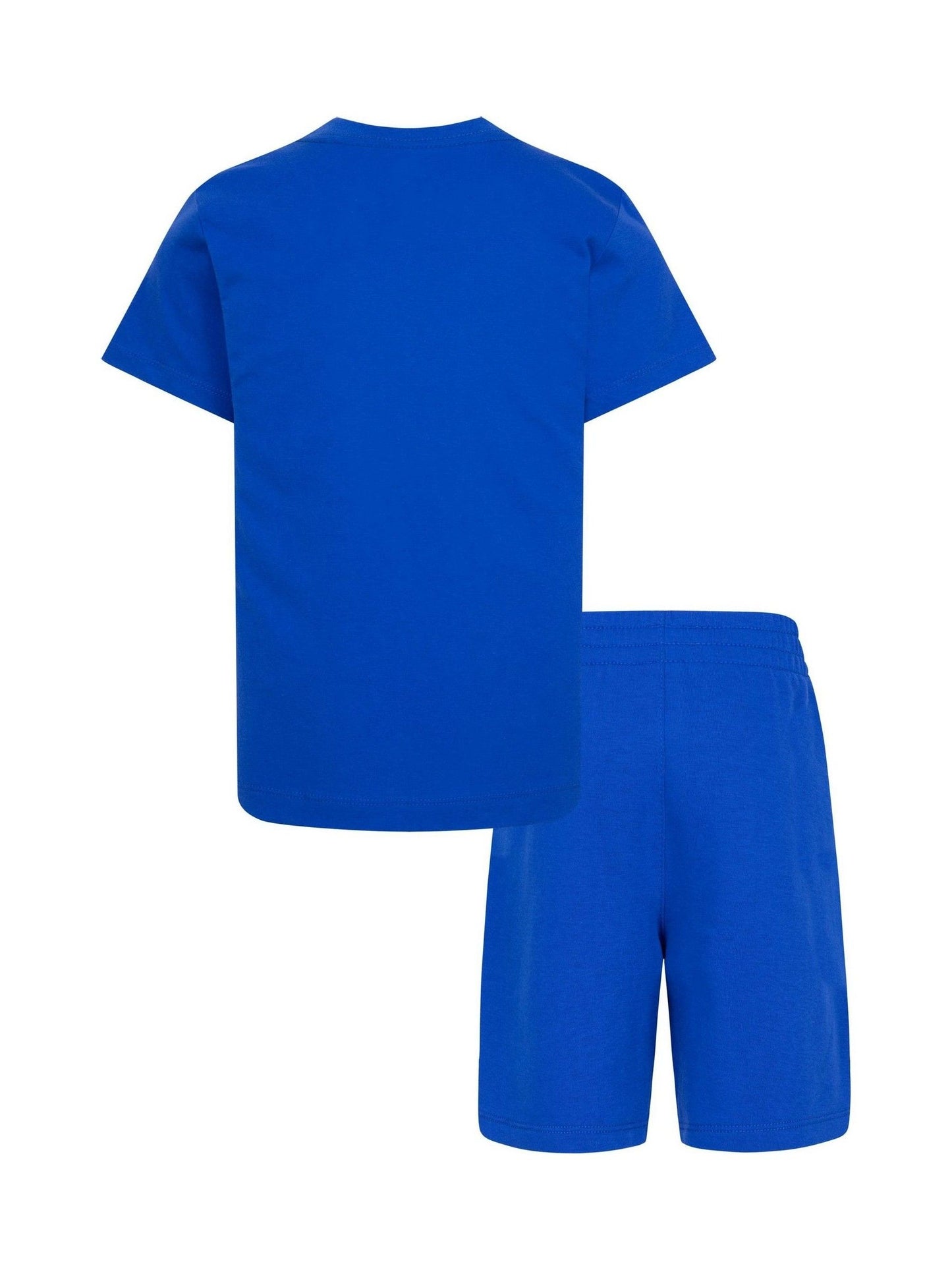 Dsiney Kidz - Nike Blue Little Kids Small Logo T-Shirt and Shorts Set image 2