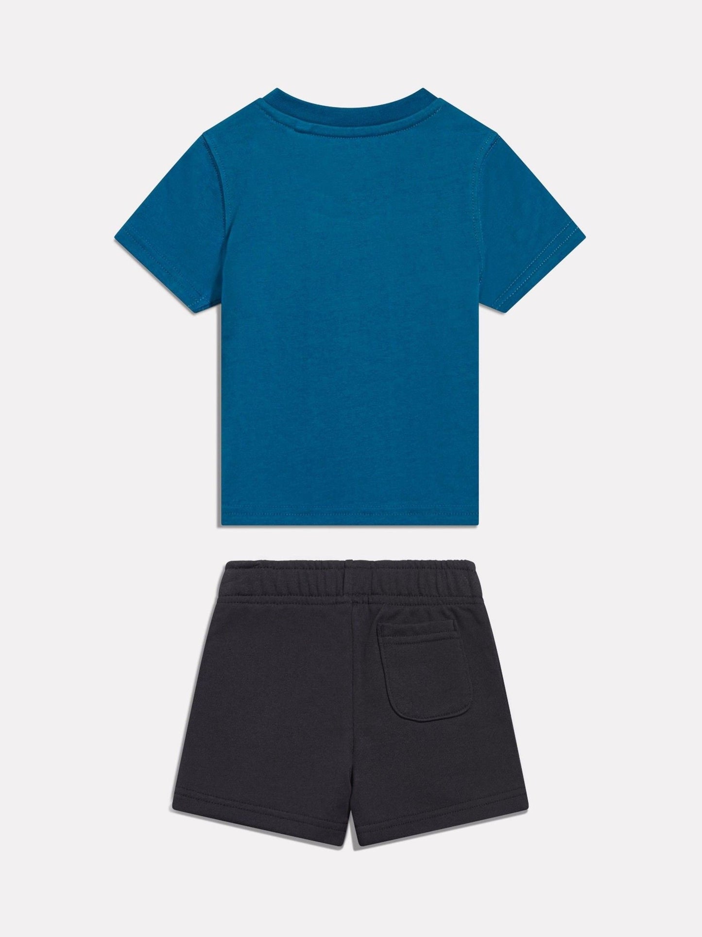 Dsiney Kidz - New Balance Blue Stacked Graphic T-Shirt & Shorts Set image 2
