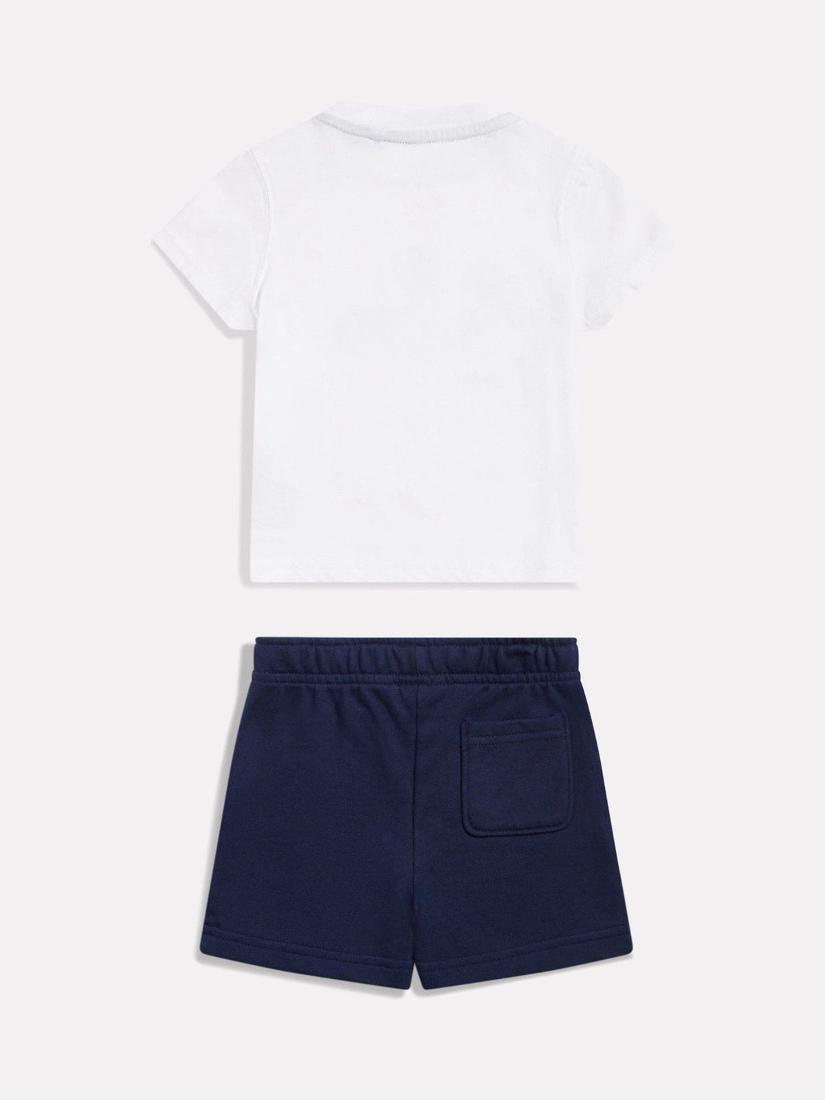 New Balance Blue 9060 Collage Graphic T-Shirt & French Terry Shorts Set - image 2