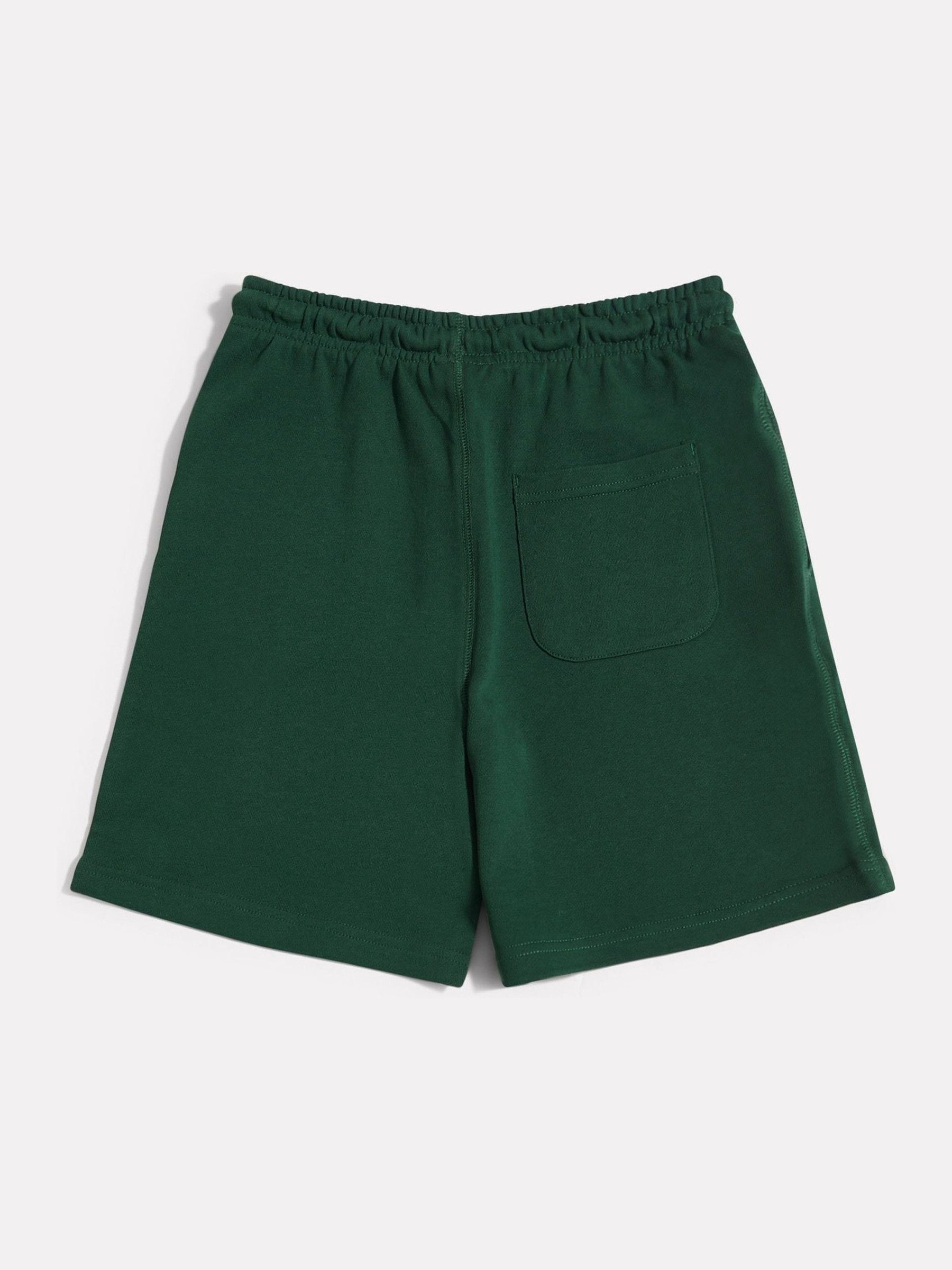 Dsiney Kidz - New Balance Green French Terry Small Logo Shorts image 2