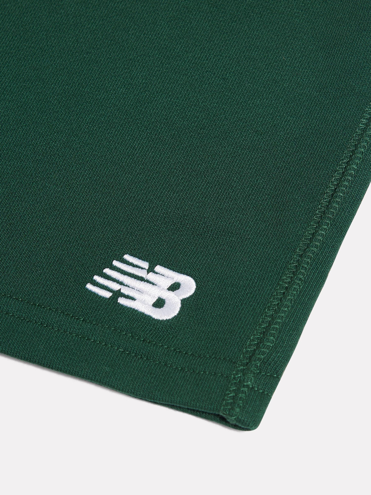 Dsiney Kidz - New Balance Green French Terry Small Logo Shorts image 3
