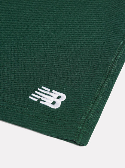 Dsiney Kidz - New Balance Green French Terry Small Logo Shorts image 3