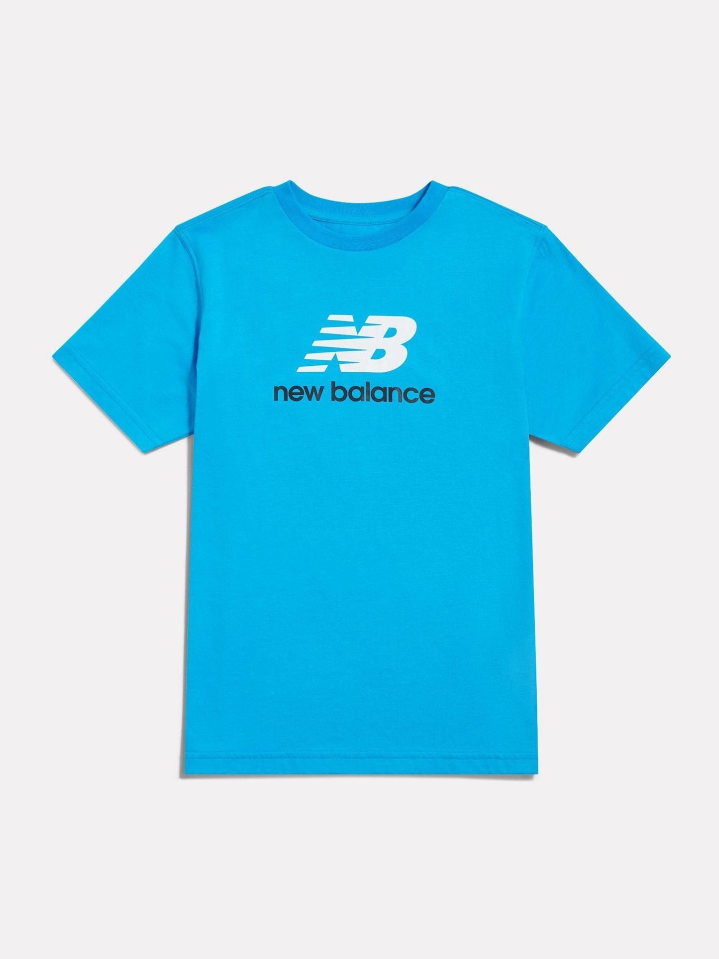 Dsiney Kidz - New Balance Blue Stacked Logo T-Shirt image 1