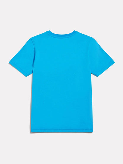 Dsiney Kidz - New Balance Blue Stacked Logo T-Shirt image 2