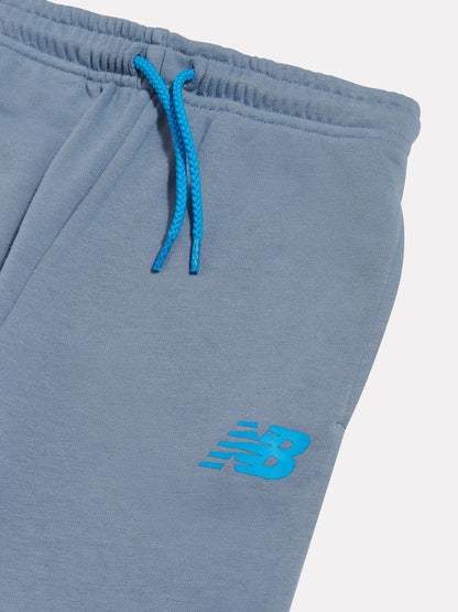 Dsiney Kidz - New Balance Blue French Terry Logo Hoodie Jogger Set image 5