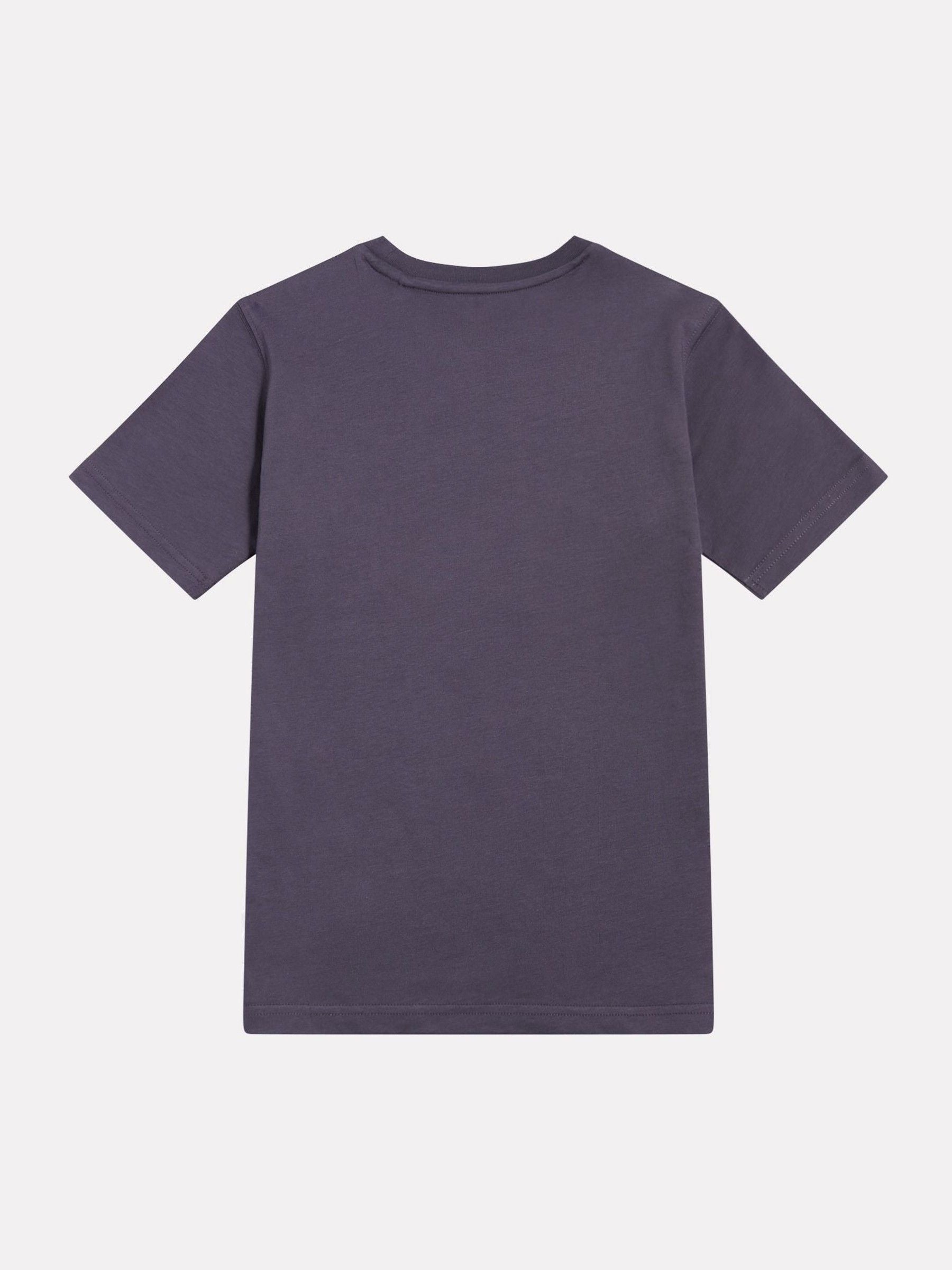 Dsiney Kidz - New Balance Grey Stacked Logo T-Shirt image 2