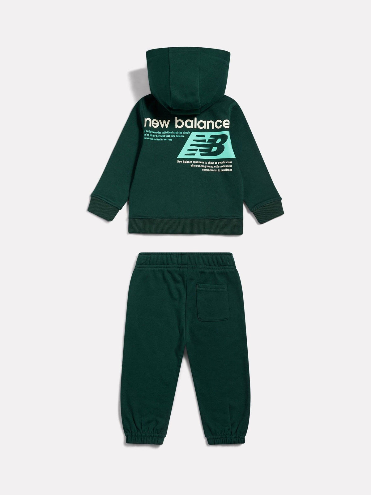 New Balance Green Athletics Relaxed Player Zip Hoodie & Joggers Set - image 2