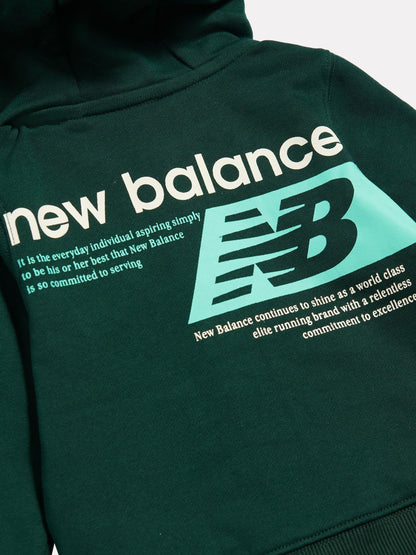 New Balance Green Athletics Relaxed Player Zip Hoodie & Joggers Set - image 4