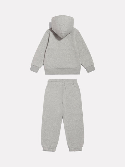 New Balance Grey Small Logo Brushback Zip Through & Joggers Set - image 7