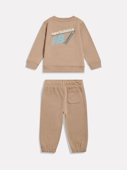 Dsiney Kidz - New Balance Natural Running French Terry Crew & Joggers Set image 1