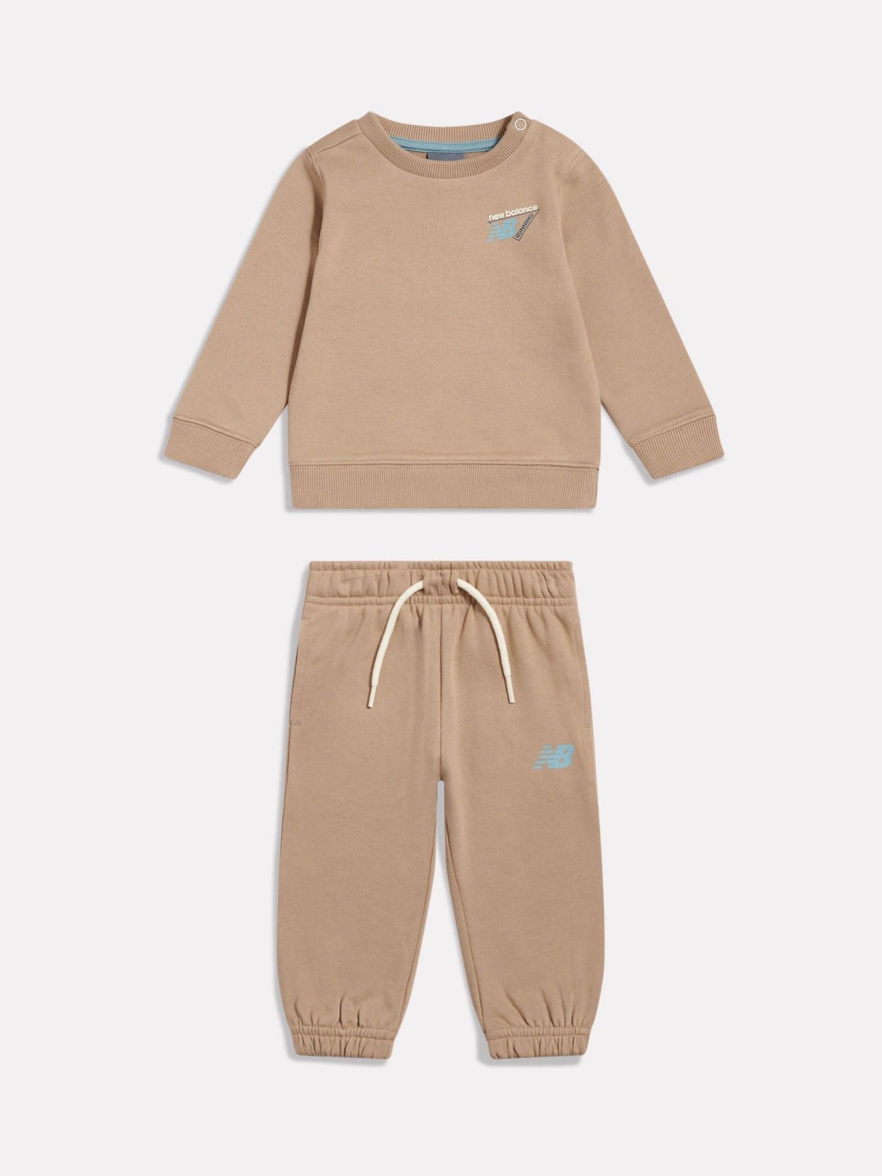 Dsiney Kidz - New Balance Natural Running French Terry Crew & Joggers Set image 2