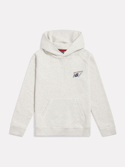 Dsiney Kidz - New Balance White Athletics Running Graphic Hoodie image 2