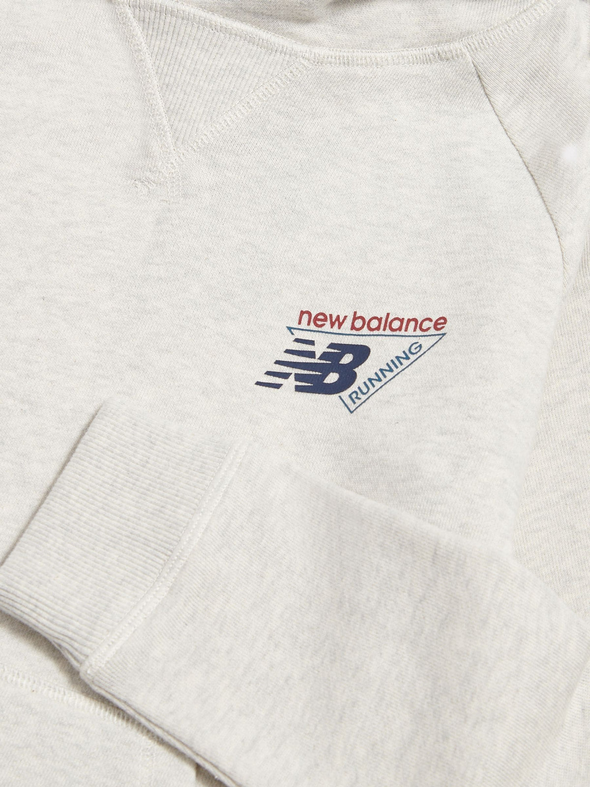 Dsiney Kidz - New Balance White Athletics Running Graphic Hoodie image 3
