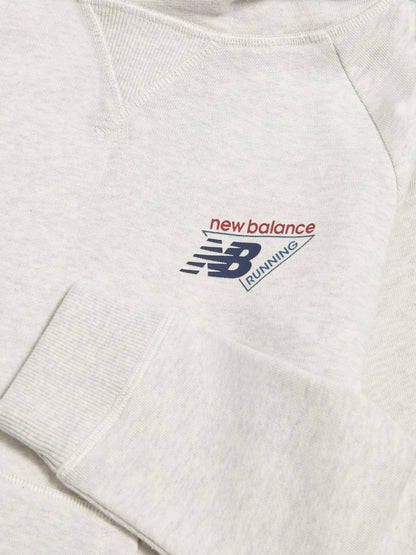 Dsiney Kidz - New Balance White Athletics Running Graphic Hoodie image 3