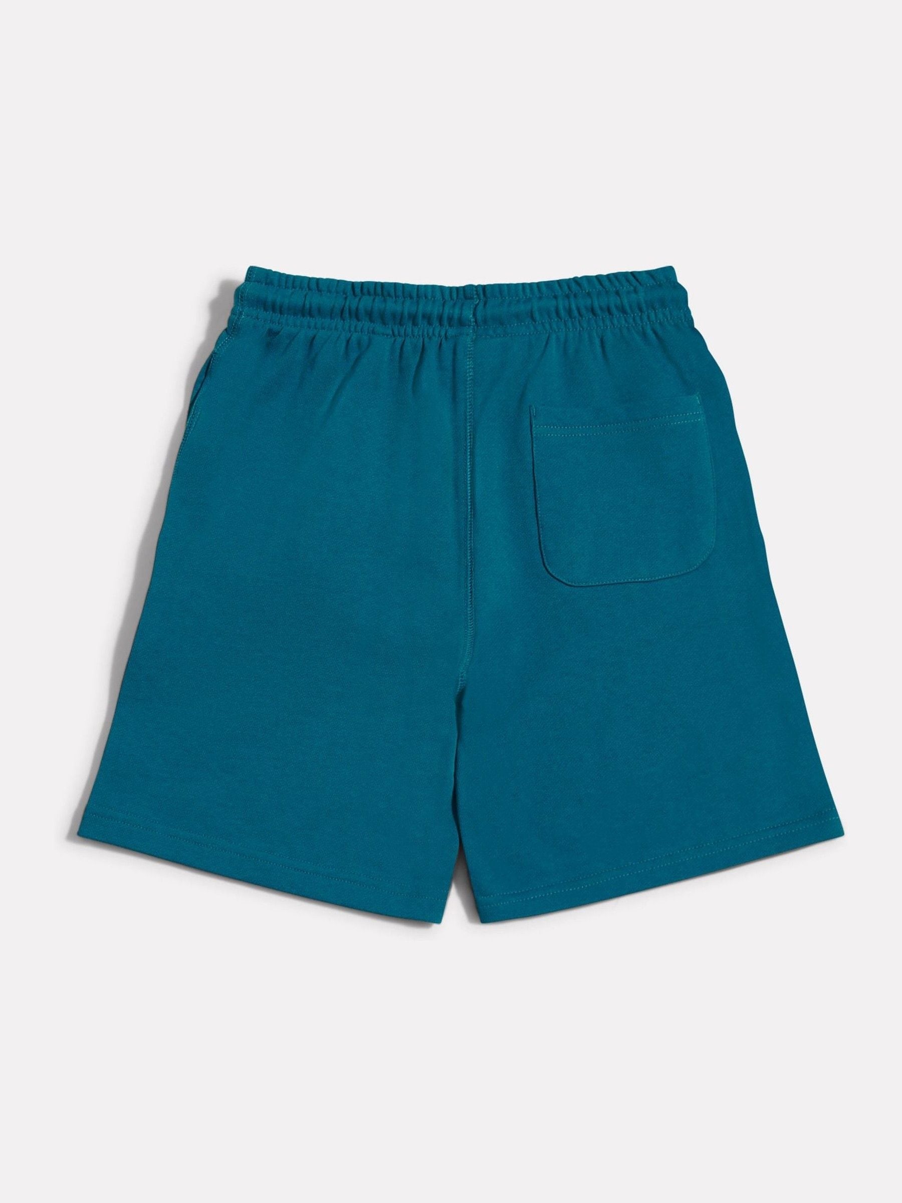 Dsiney Kidz - New Balance Blue French Terry Small Logo Shorts image 2