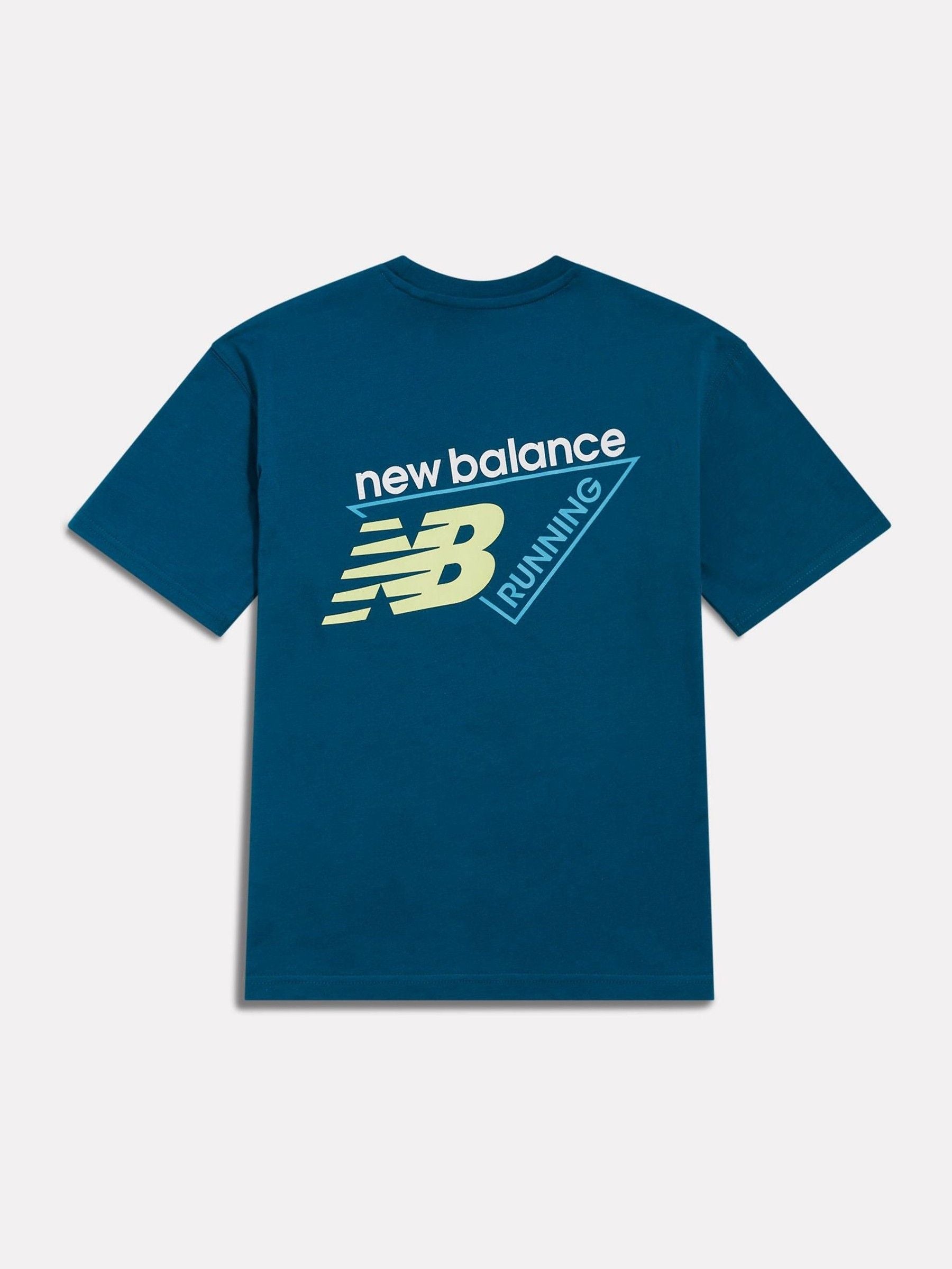 Dsiney Kidz - New Balance Blue Athletics Running Graphic T-Shirt image 2