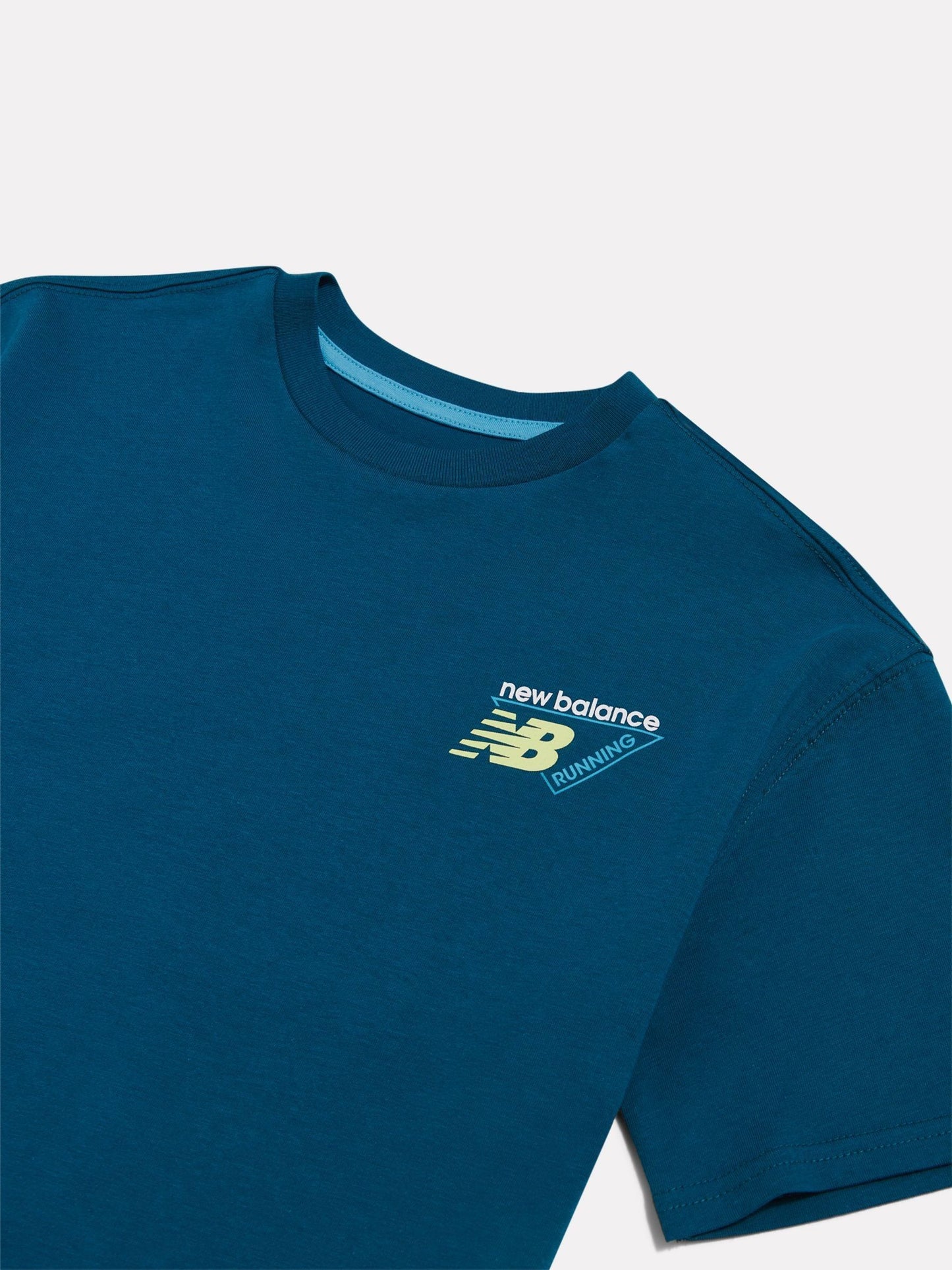 Dsiney Kidz - New Balance Blue Athletics Running Graphic T-Shirt image 3