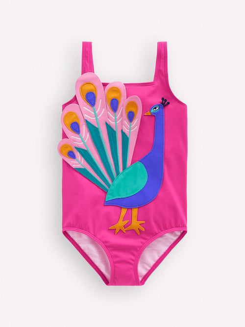 Dsiney Kidz - Boden Pink Appliqué Swimsuit image 1