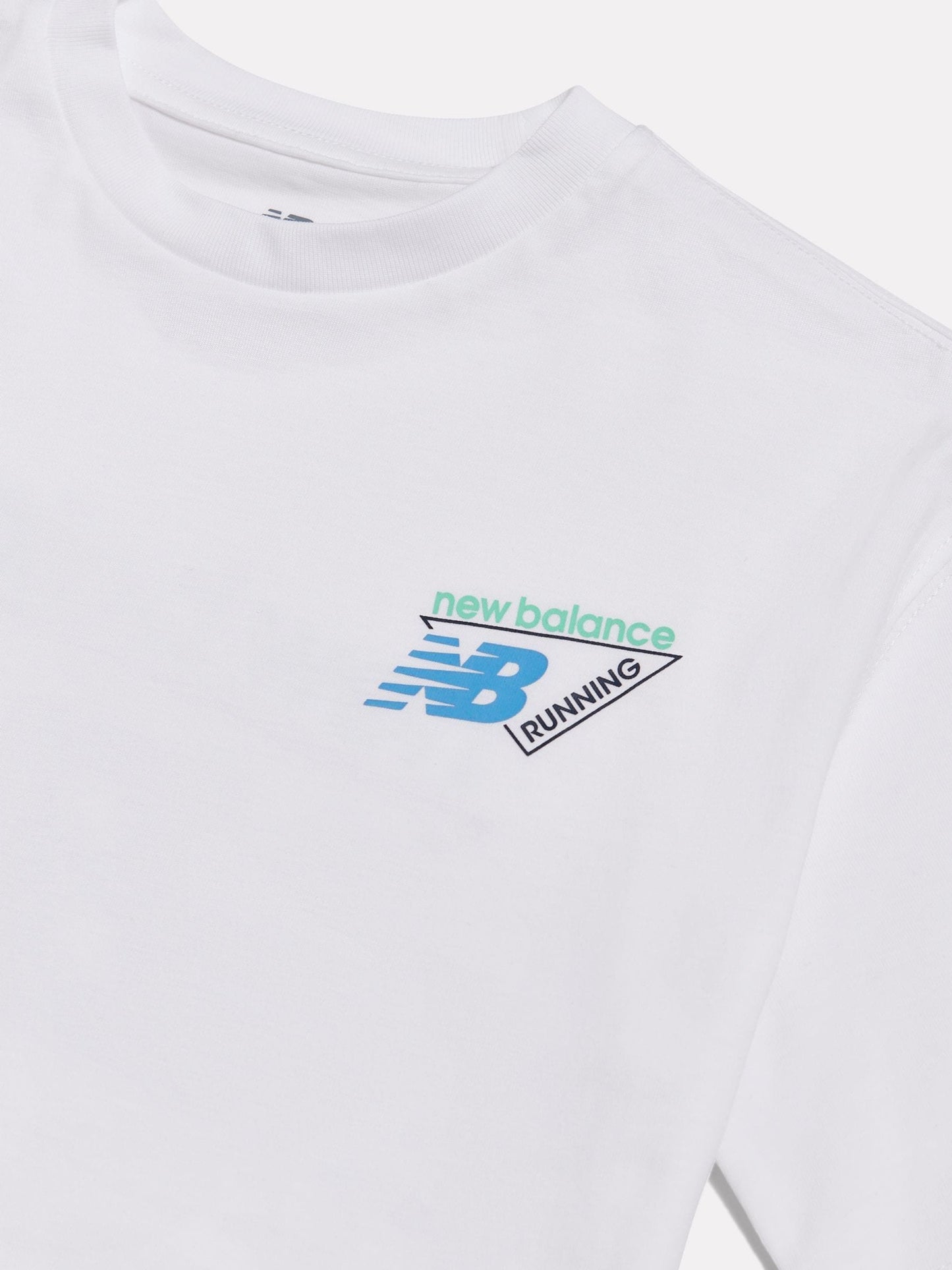 Dsiney Kidz - New Balance White Athletics Running Graphic T-Shirt image 3