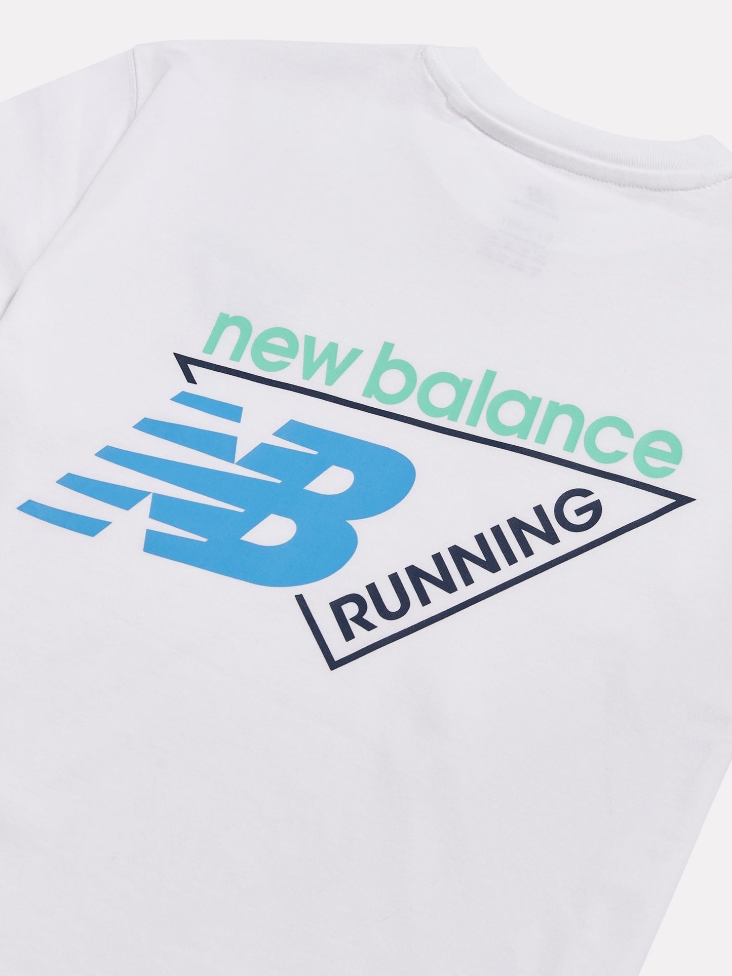 Dsiney Kidz - New Balance White Athletics Running Graphic T-Shirt image 4