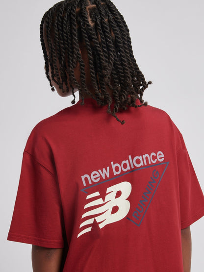 Dsiney Kidz - New Balance Red Athletics Running Graphic T-Shirt image 4