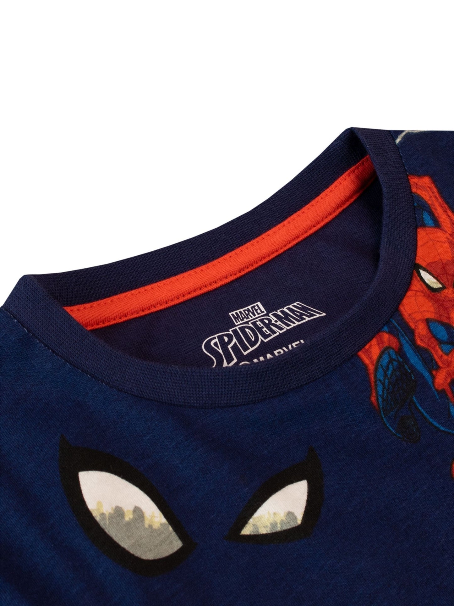 Dsiney Kidz - Character Red 100% Cotton Spider-Man 2 Multipack Short Sleeve T-Shirt image 5