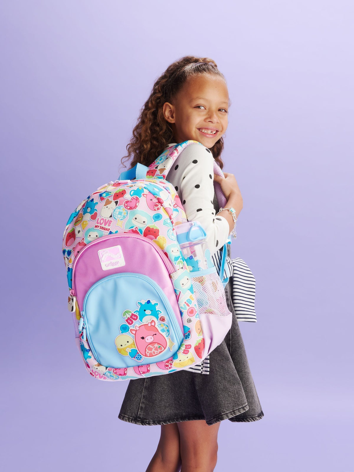 Smiggle Purple Squishmallows Classic Backpack - image 1