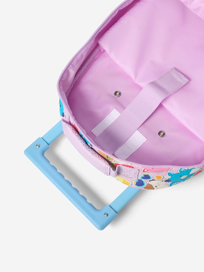 Smiggle Purple Squishmallows Trolley Backpack with Light Up Wheels - image 5