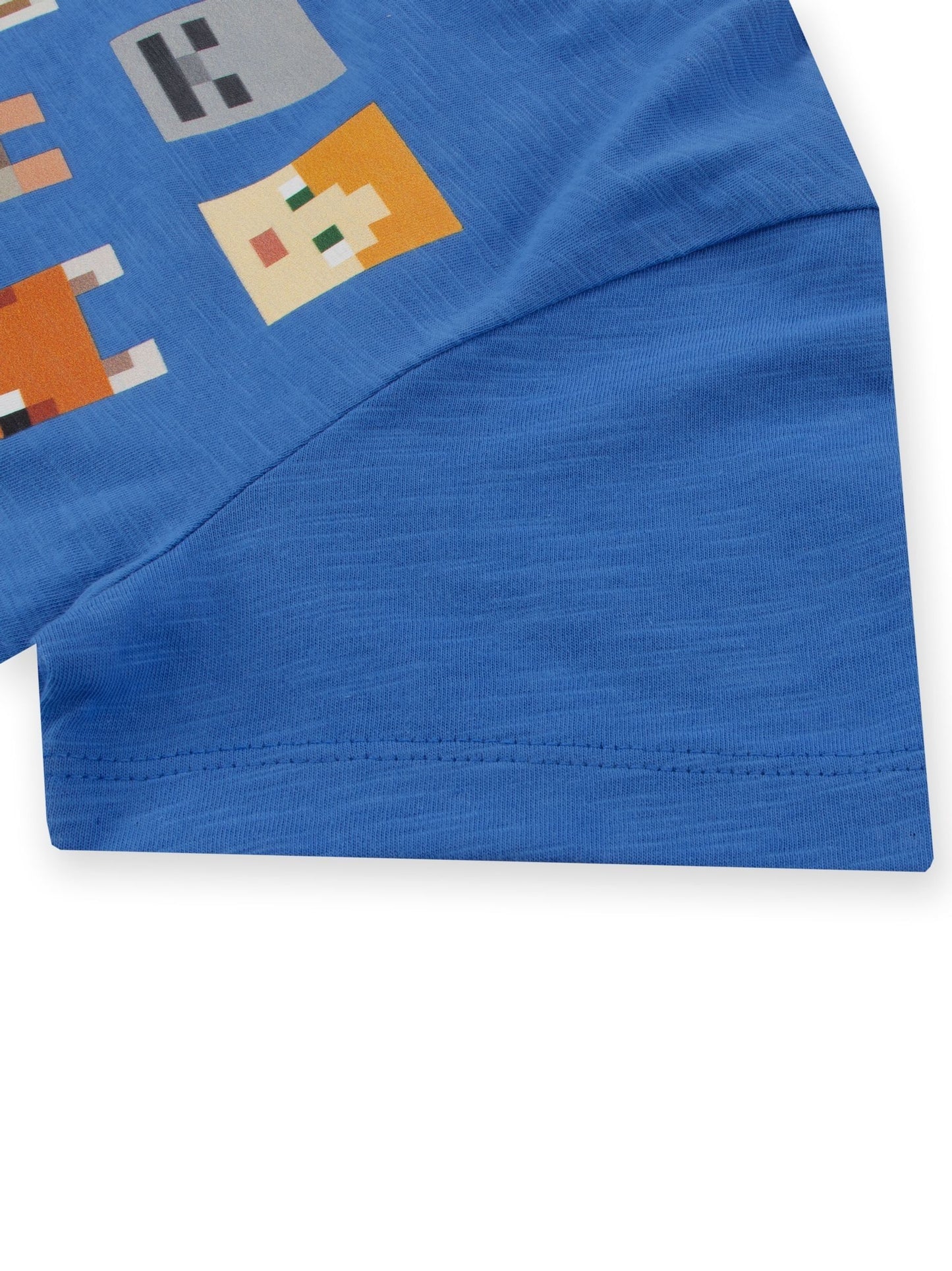 Character Blue 100% Cotton Minecraft T-Shirt image 7
