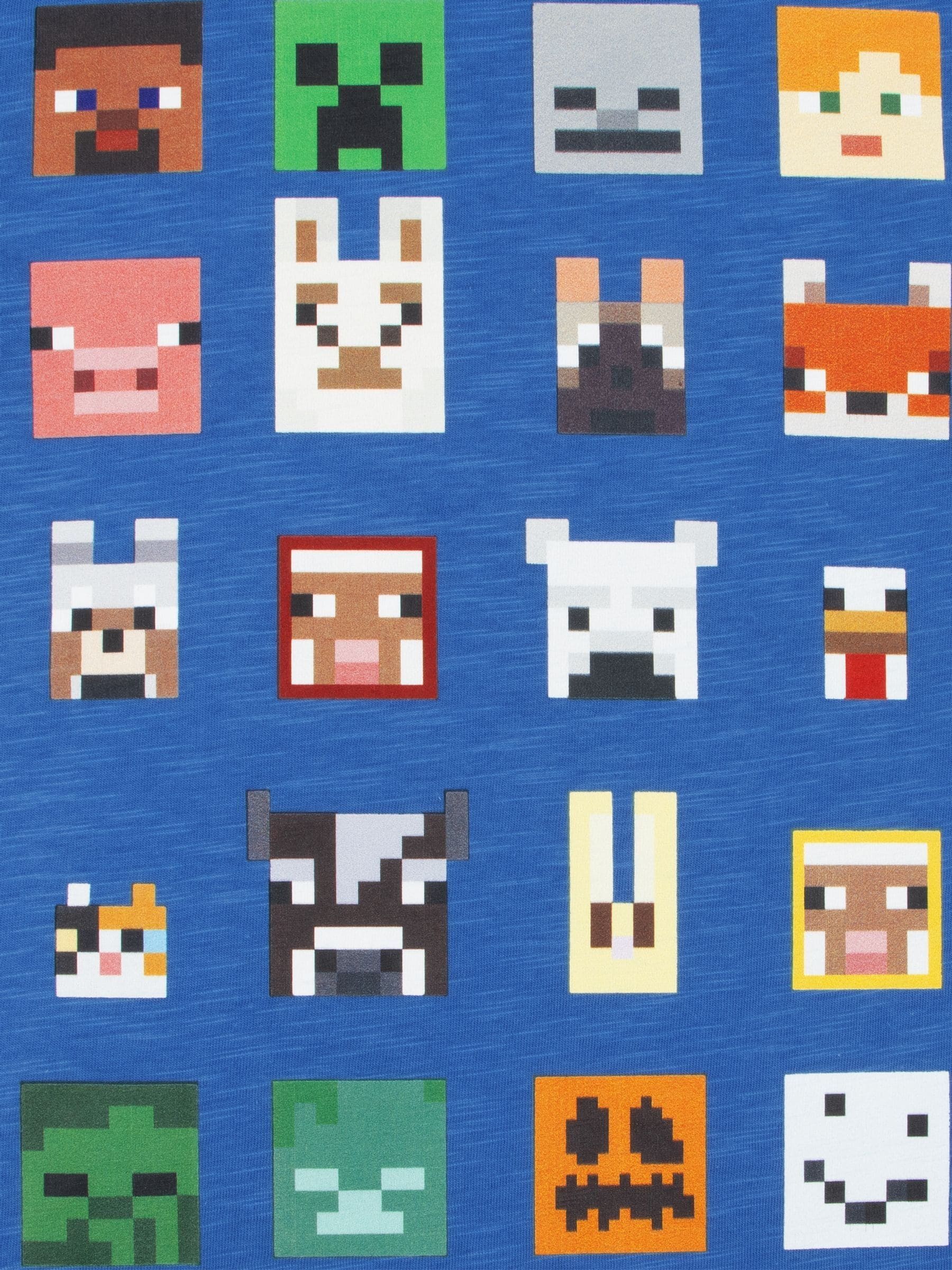 Character Blue 100% Cotton Minecraft T-Shirt image 8