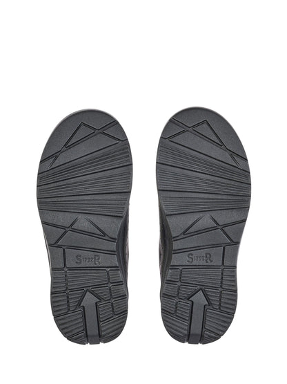 Start Rite Black Wide Fit Rocket Rip-Tape Space Theme Leather School Shoes image 6