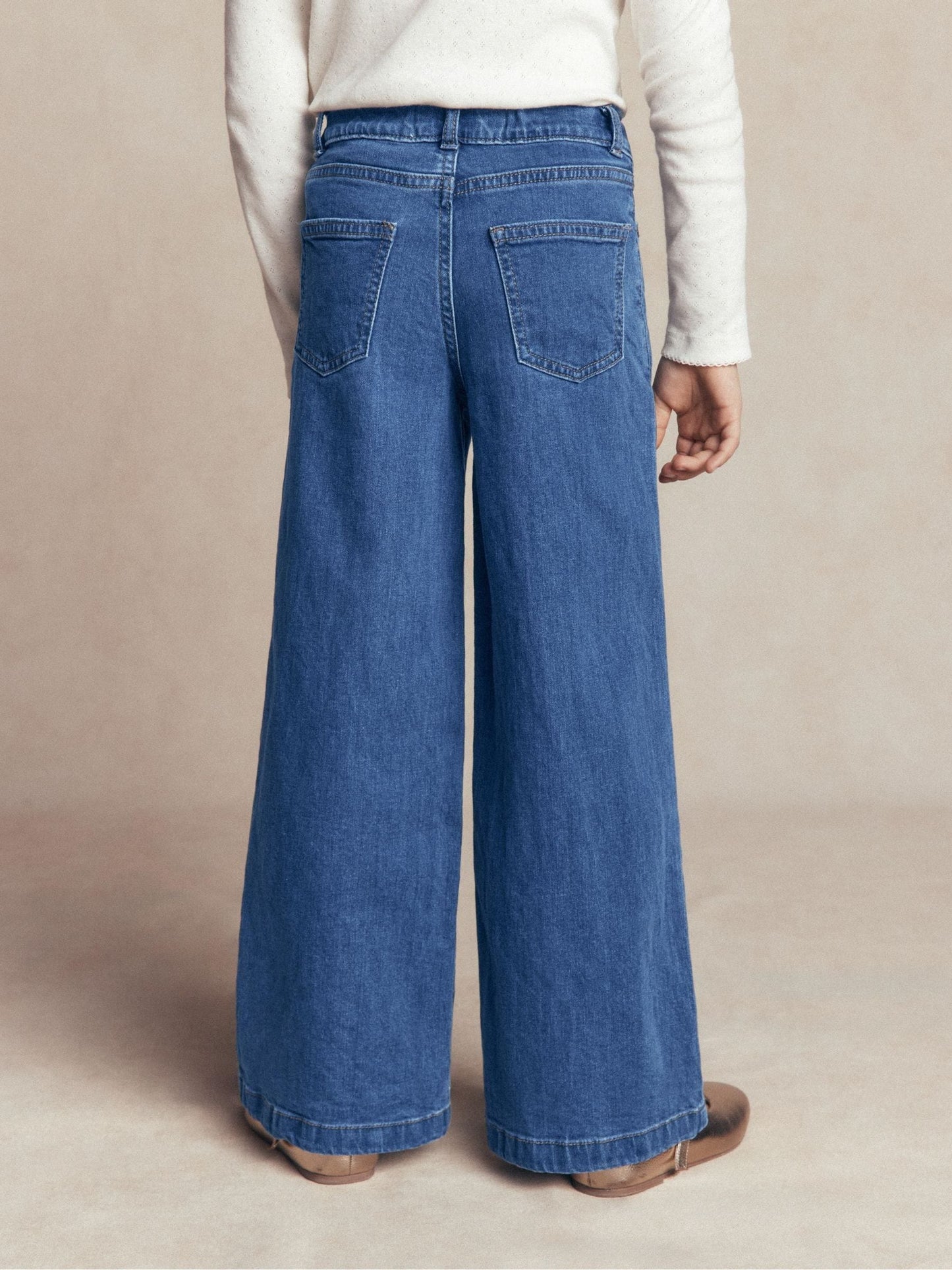 Dsiney Kidz - Boden Blue Wide Leg Jeans image 2
