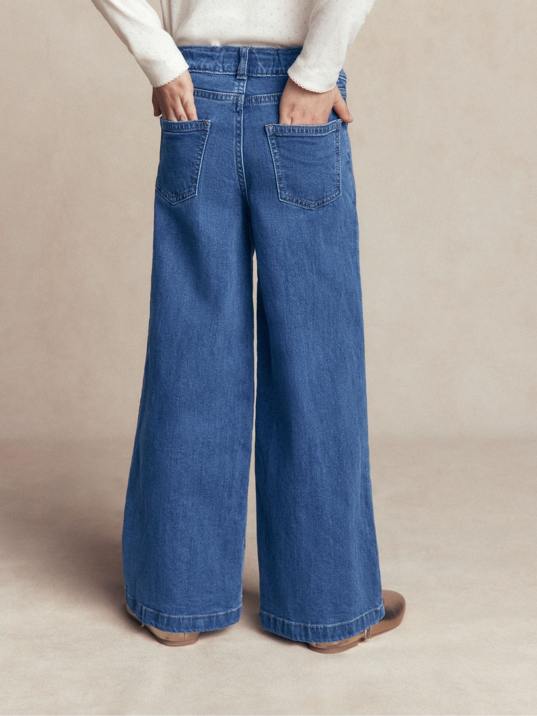 Dsiney Kidz - Boden Blue Wide Leg Jeans image 3