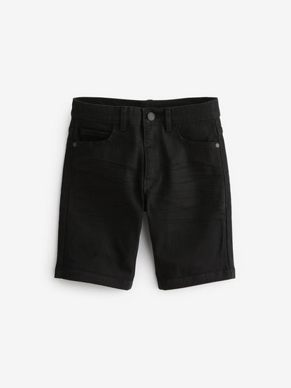 Dsiney Kidz - Black Single Denim Shorts (3-16yrs) image 1