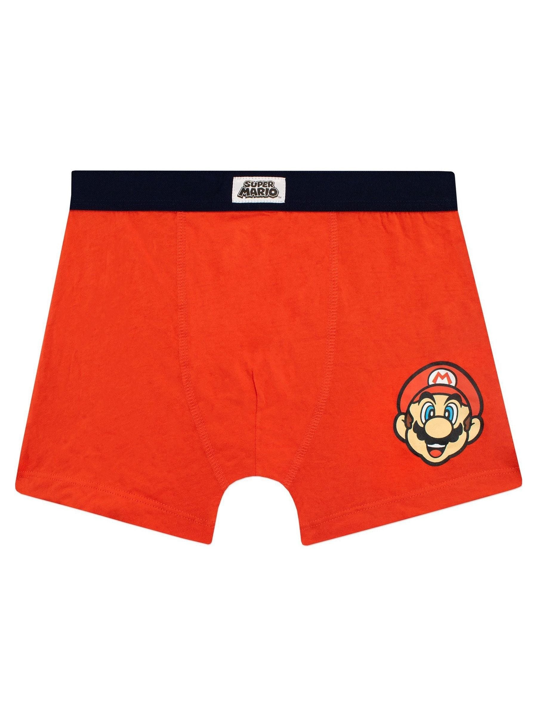 Dsiney Kidz - Character Multi Kids Super Mario 100% Cotton Underwear Multipack 5 Pack image 2