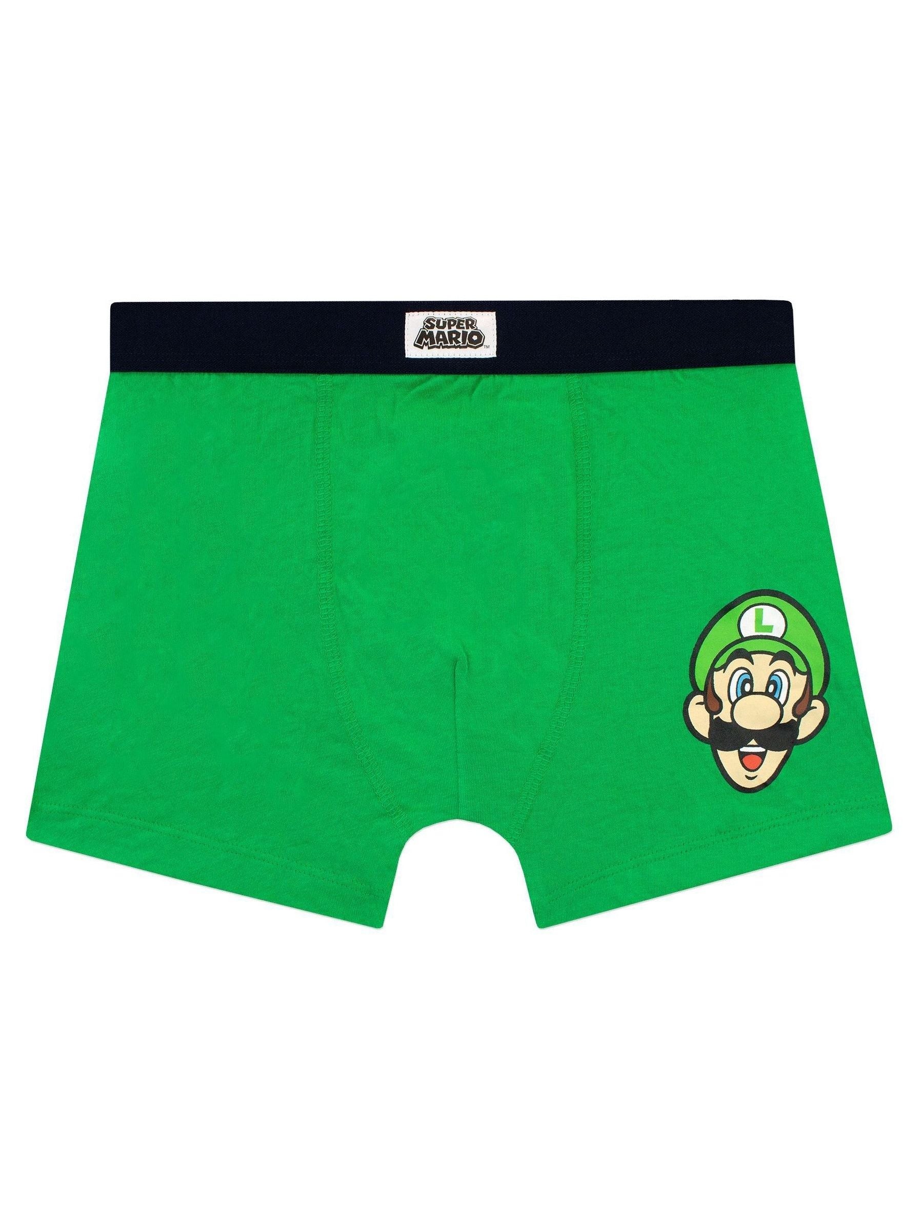 Dsiney Kidz - Character Multi Kids Super Mario 100% Cotton Underwear Multipack 5 Pack image 3