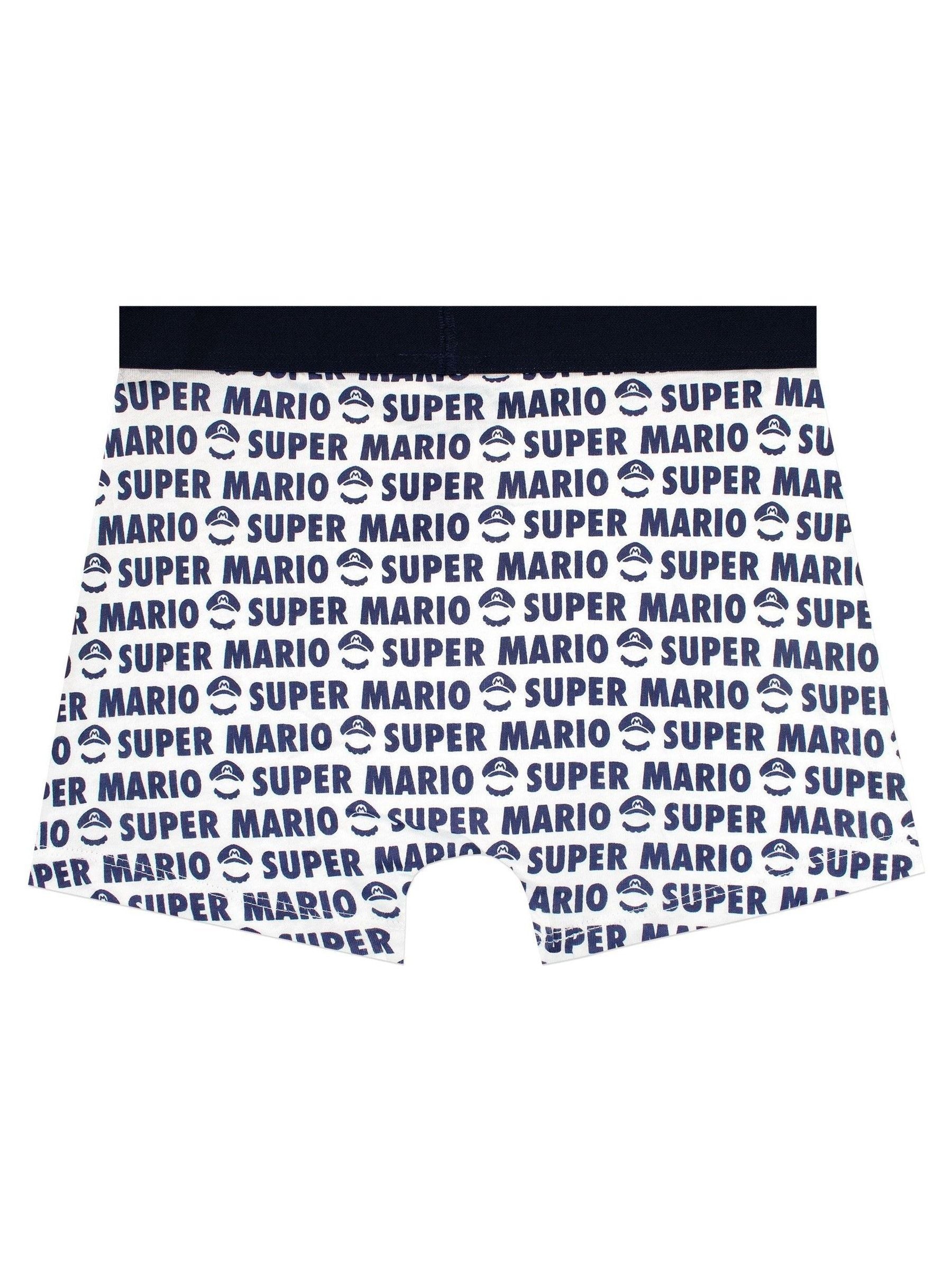 Dsiney Kidz - Character Multi Kids Super Mario 100% Cotton Underwear Multipack 5 Pack image 4