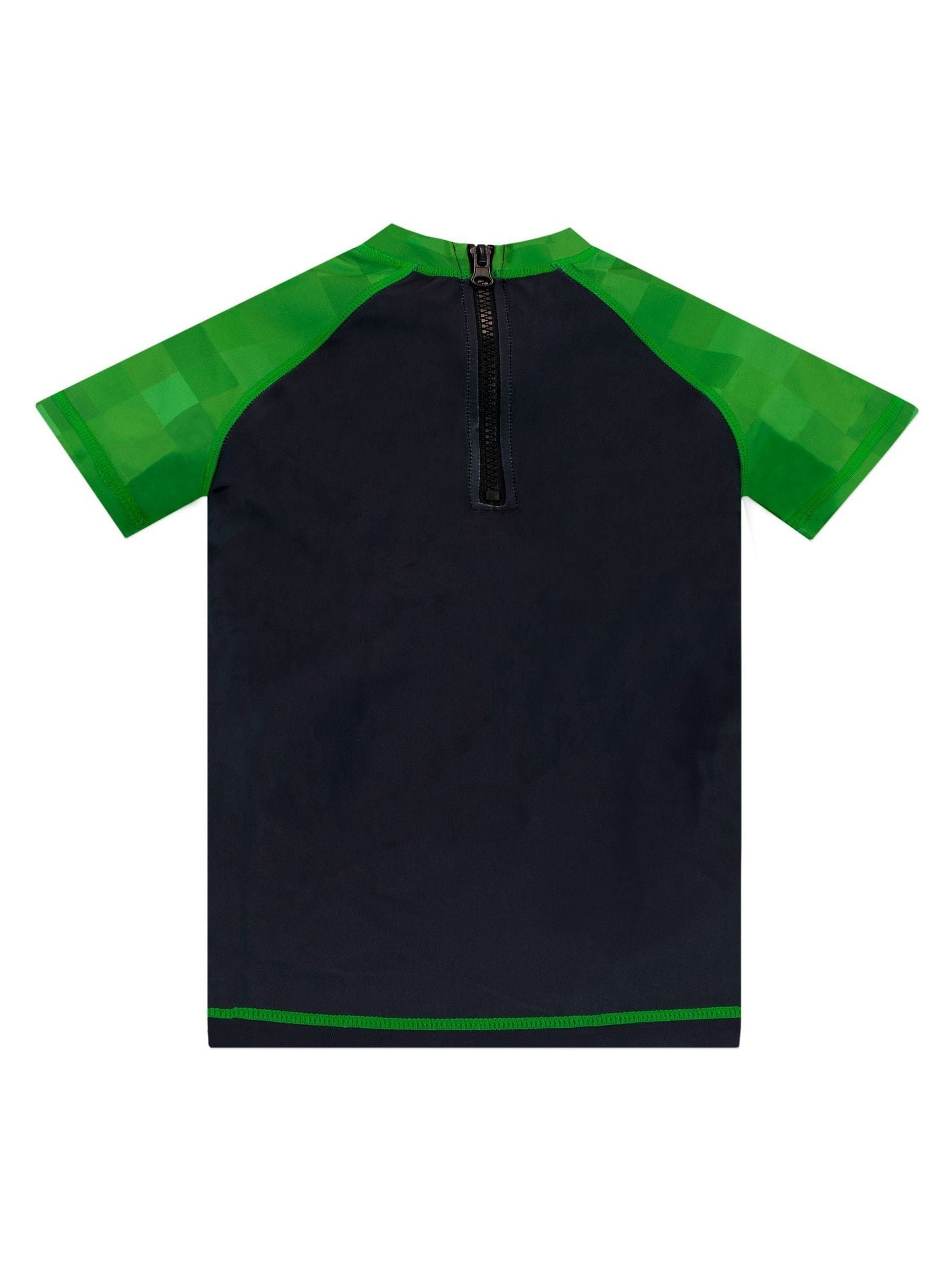 Dsiney Kidz - Character Black/Green Minecraft 2 Piece Top & Shorts Set image 3
