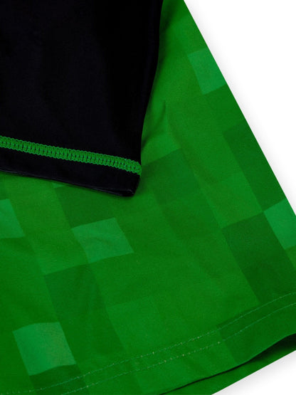 Dsiney Kidz - Character Black/Green Minecraft 2 Piece Top & Shorts Set image 6