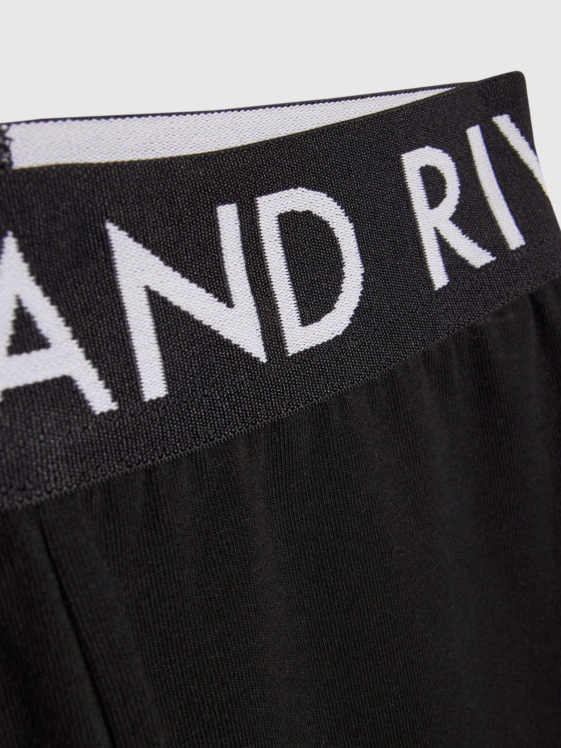Dsiney Kidz - River Island Black Script T-Shirt & Kickflare Set image 5