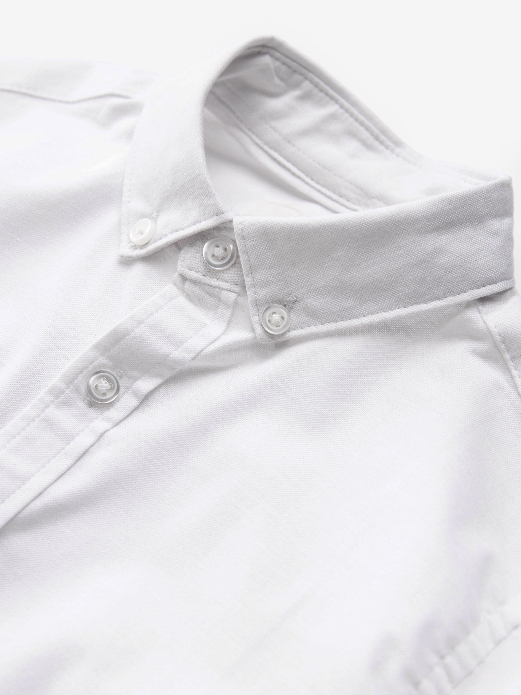 Dsiney Kidz - White Plain Single Oxford Shirt (3-16yrs) image 6