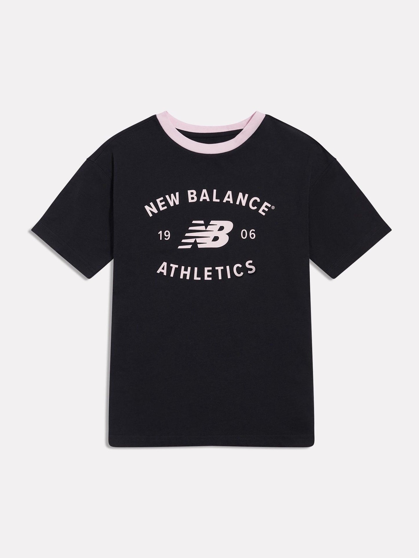 Dsiney Kidz - New Balance Black Athletics Varsity Graphic T-Shirt image 1