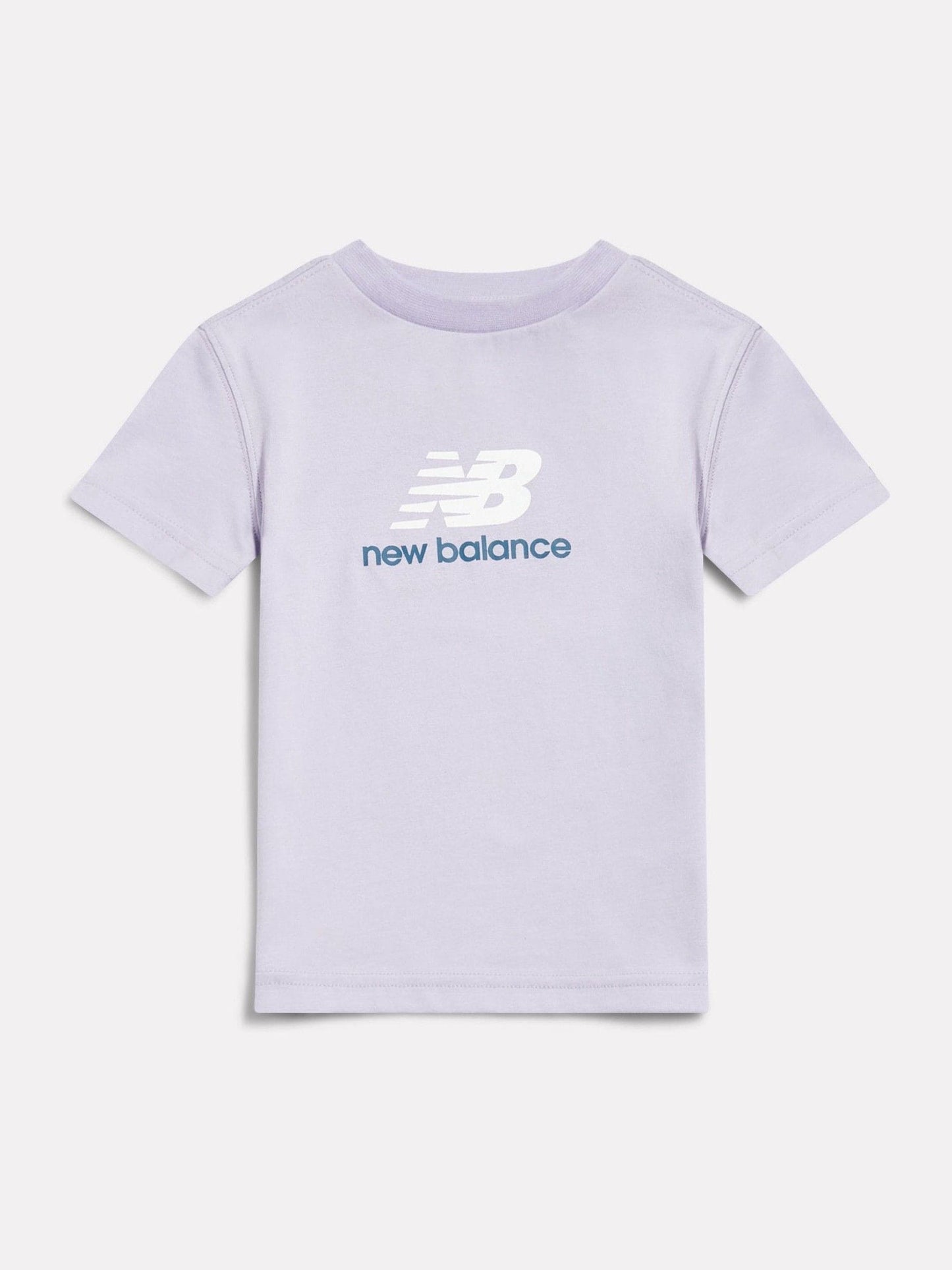 Dsiney Kidz - New Balance Purple Girls Stacked Logo T-Shirt image 1