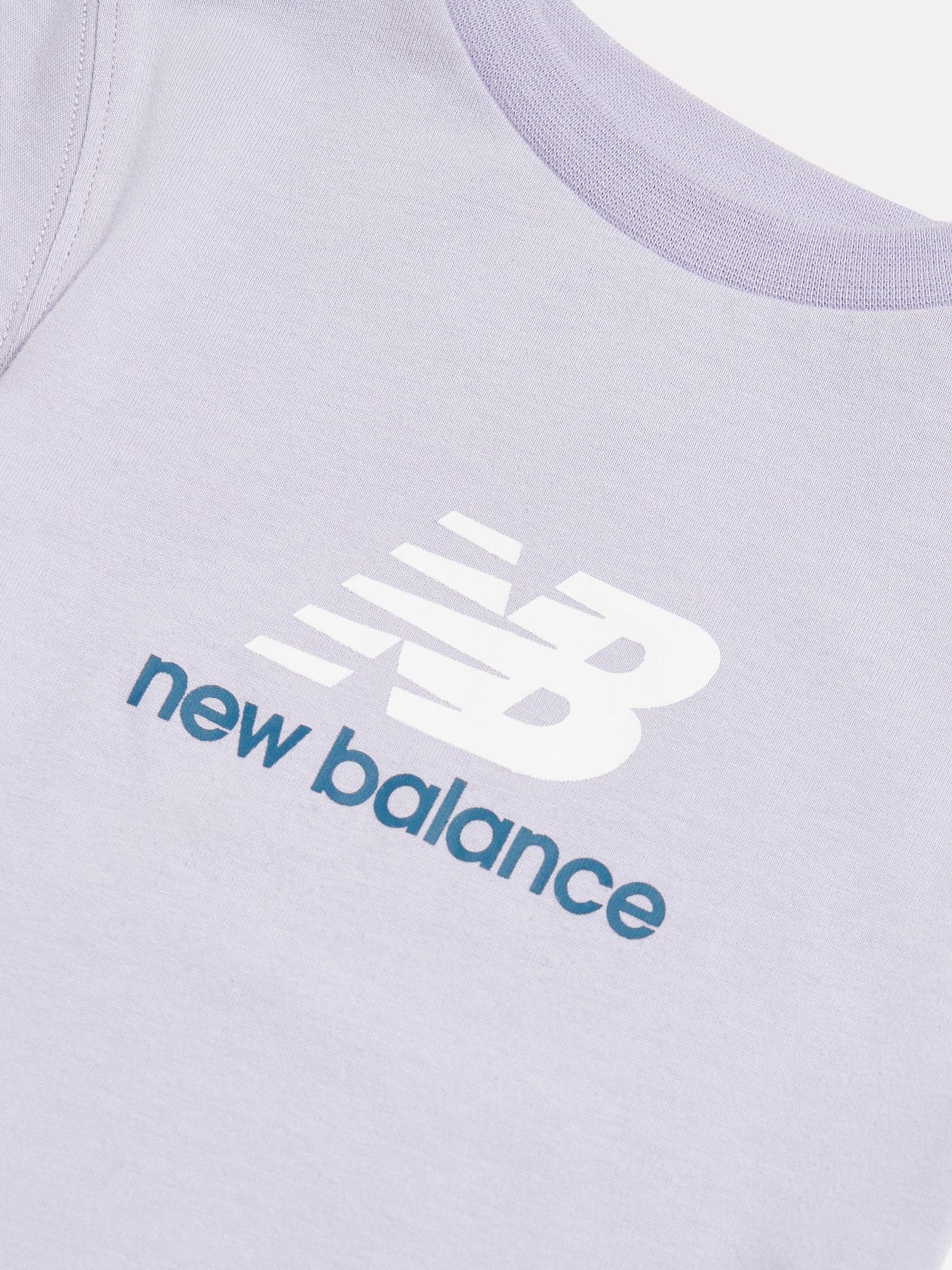 Dsiney Kidz - New Balance Purple Girls Stacked Logo T-Shirt image 3
