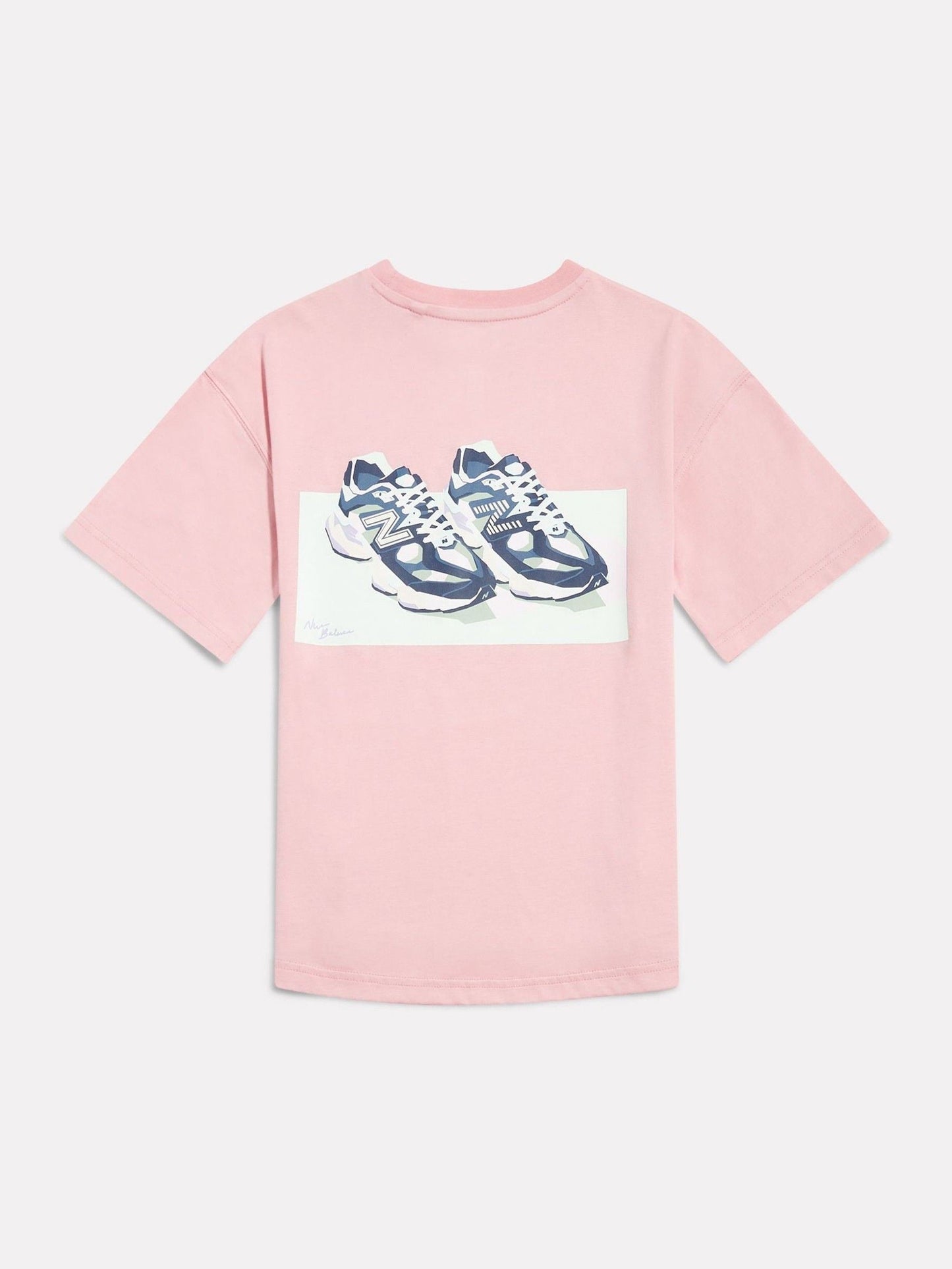 Dsiney Kidz - New Balance Pink 9060 Graphic T-Shirt image 1